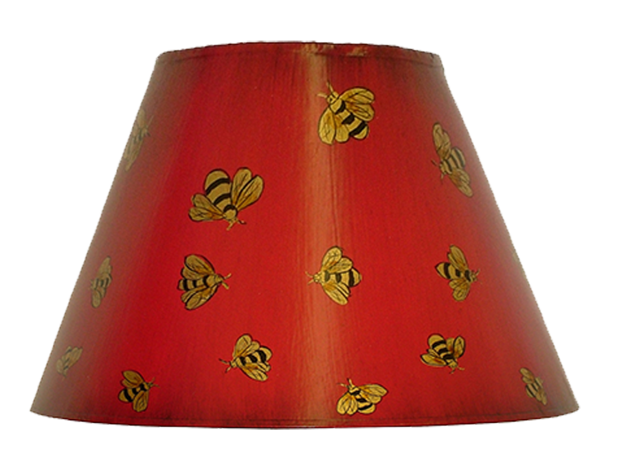 Hand-Painted Empire Lampshades