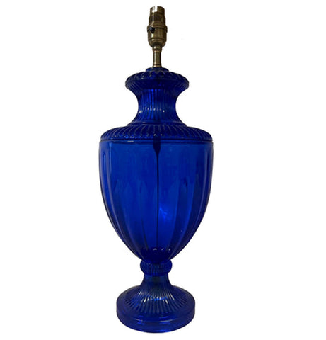 ANT15 - Bristol Blue Glass Table Lamp