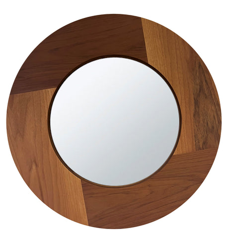 M2-023 - Two Tone Wooden Framed Mirror