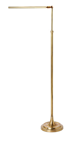 F2-045 - 13" Multi Adjustable LED Floor Lamp with Glass