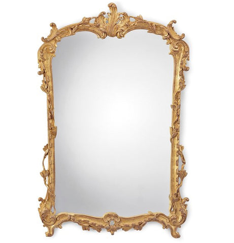 M2-017 - Vines Distressed Gold Mirror