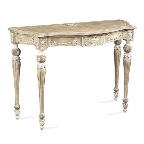 FUR-004 - Scroll Distressed Console Table
