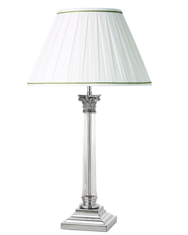 T4-003C - Corinthian Column with Reeded Glass Centre - Clear