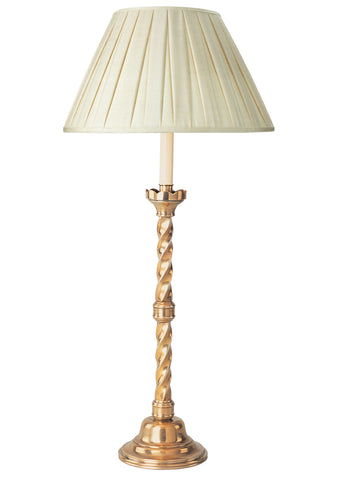 T4-021 - Twisted Altar Stick Lamp