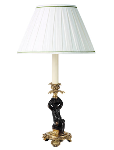 T5-021 - Cherub Candlestick Lamp