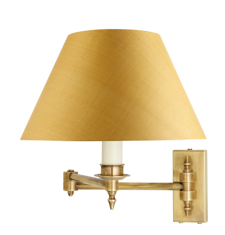 W3-014 - 2-Arm Denton Wall Light with Medium Backplate