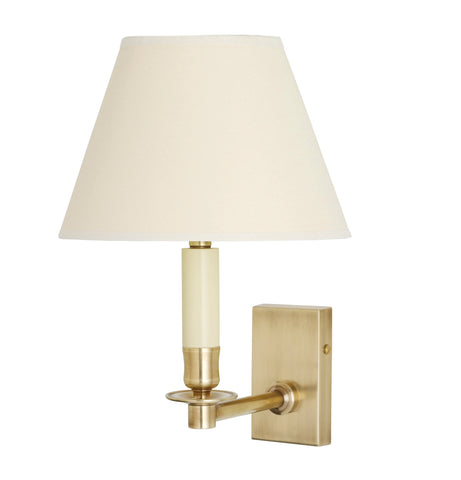 W3-022 - Medium Fixed Arm Wall Light With Oblong Backplate