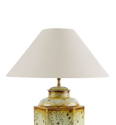 Coolie Laminated Silk Lampshade