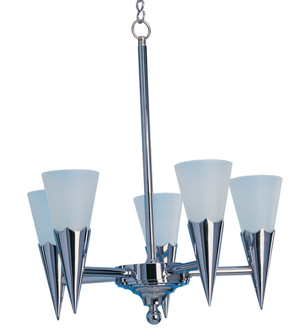 H2-034 - 5 Light Cone Chandelier