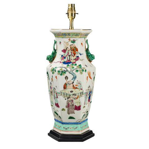 T7-104 - Emperor Scene Ceramic