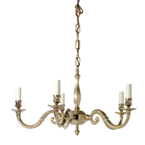 H2-028 - Large Jacobean Chandelier, 5-Light
