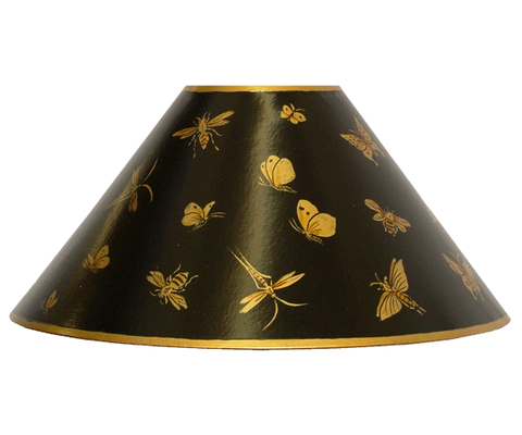 Hand-Painted Coolie Lampshades