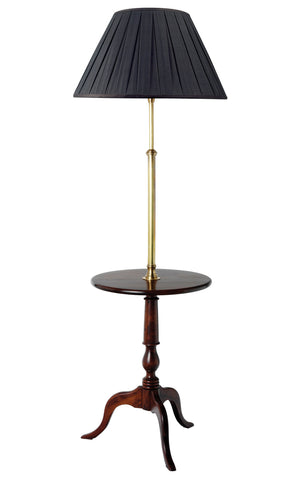 F2-035 - Teatable Floor Lamp in Cherrywood