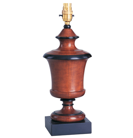 T3-011 - Small Waisted Georgian Urn in Cherrywood