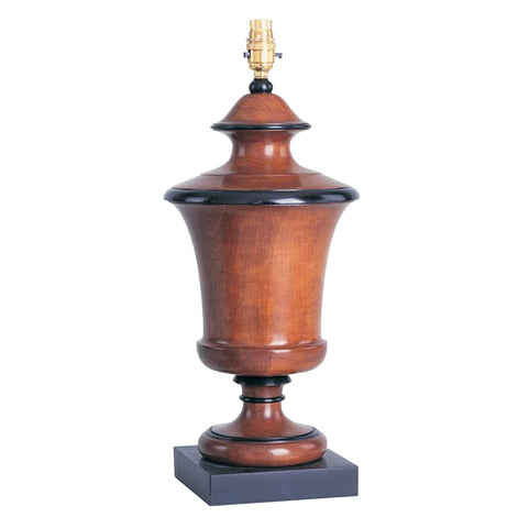 T3-012 - Large Waisted Georgian Urn in Cherrywood