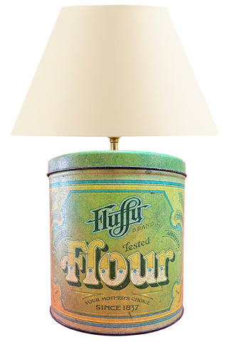 ANT46 - Fluffy Flour Tin Table Lamp