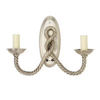 W3-060 - 2 Arm Rope Wall Light