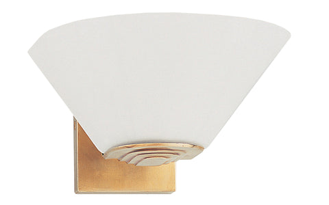 W5-003 - Uplighter with Glass Scoop Shade