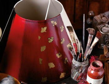 Hand-Painted Lampshades